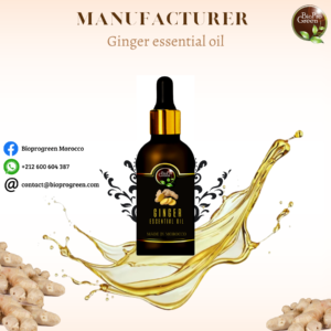 Ginger Essential Oil Manufacturer