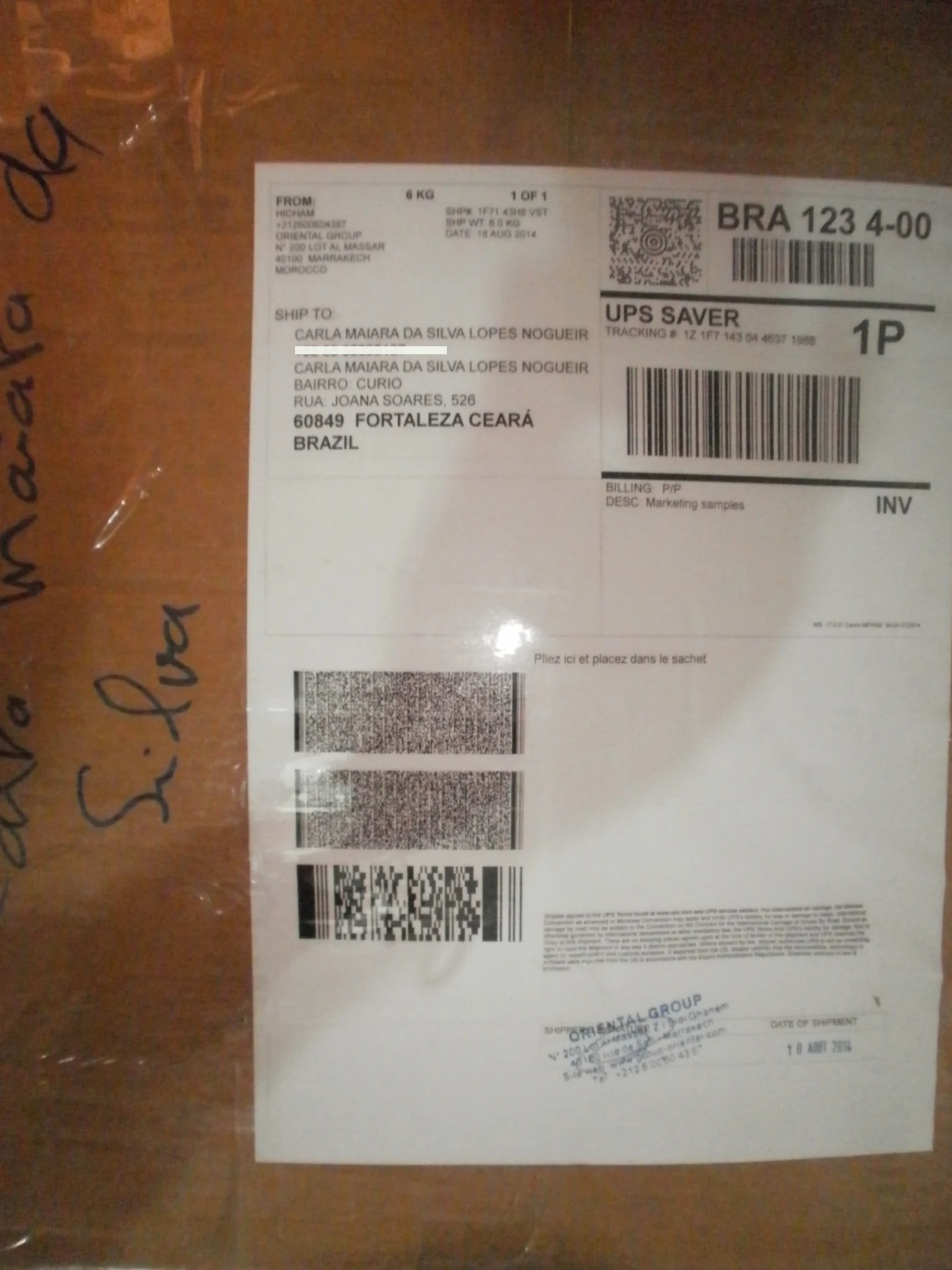 Export documents and shipping compliance